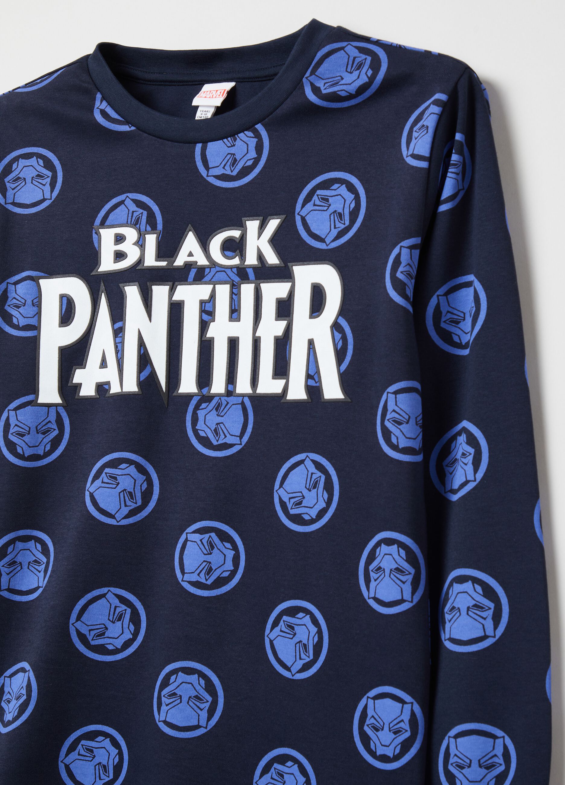 Cotton pyjamas with Black Panther print_2