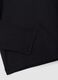 Black crew-neck T-shirt in pure organic cotton_3