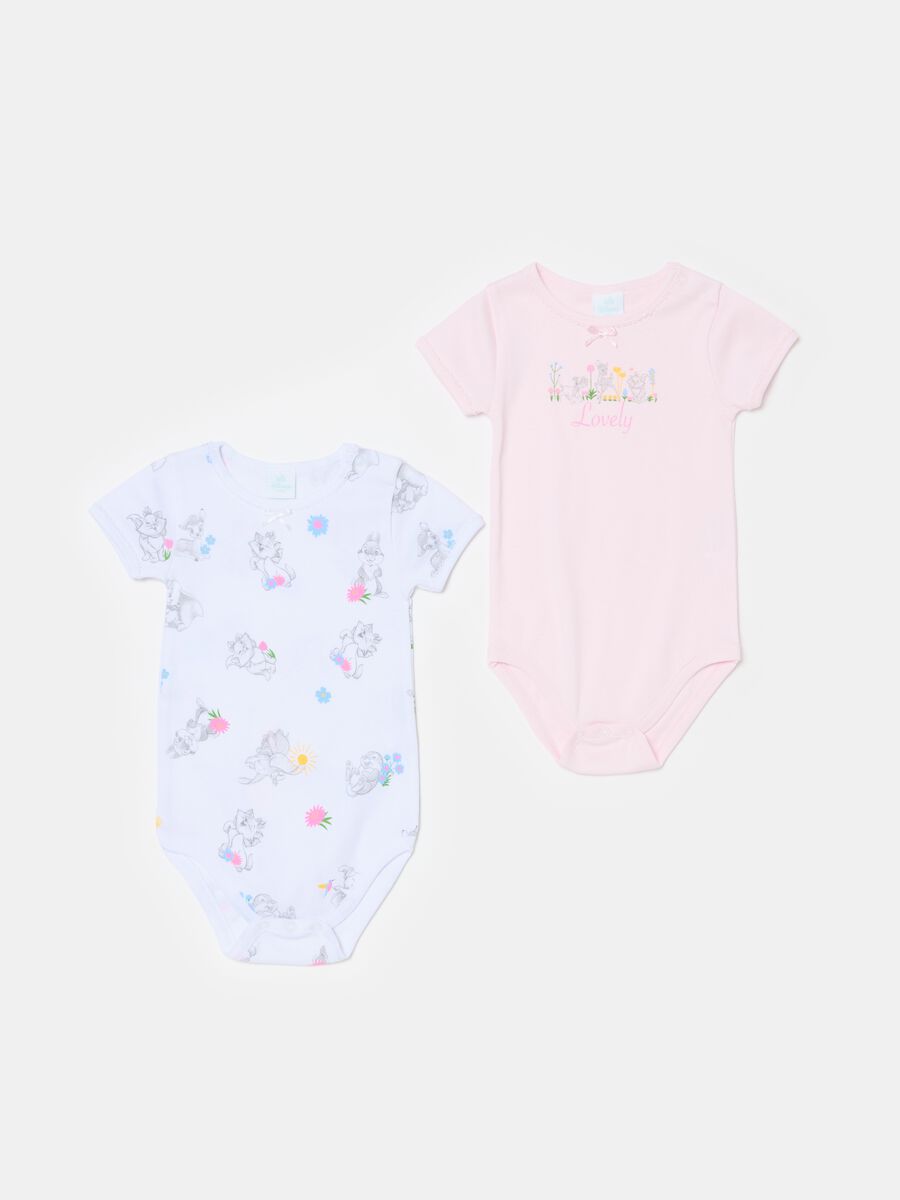 Two-pack Marie and Bambi bodysuits in organic cotton_0