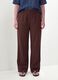 Brown wide-leg trousers in a viscose blend_2