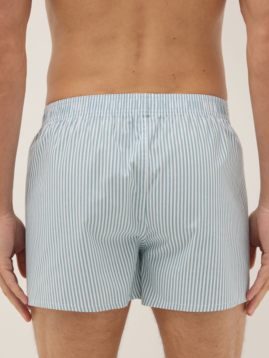 Two-pack boxers in pure cotton with multicolour stripes, regular fit_2