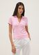 Pink stretch cotton short-sleeve polo shirt, regular fit_2