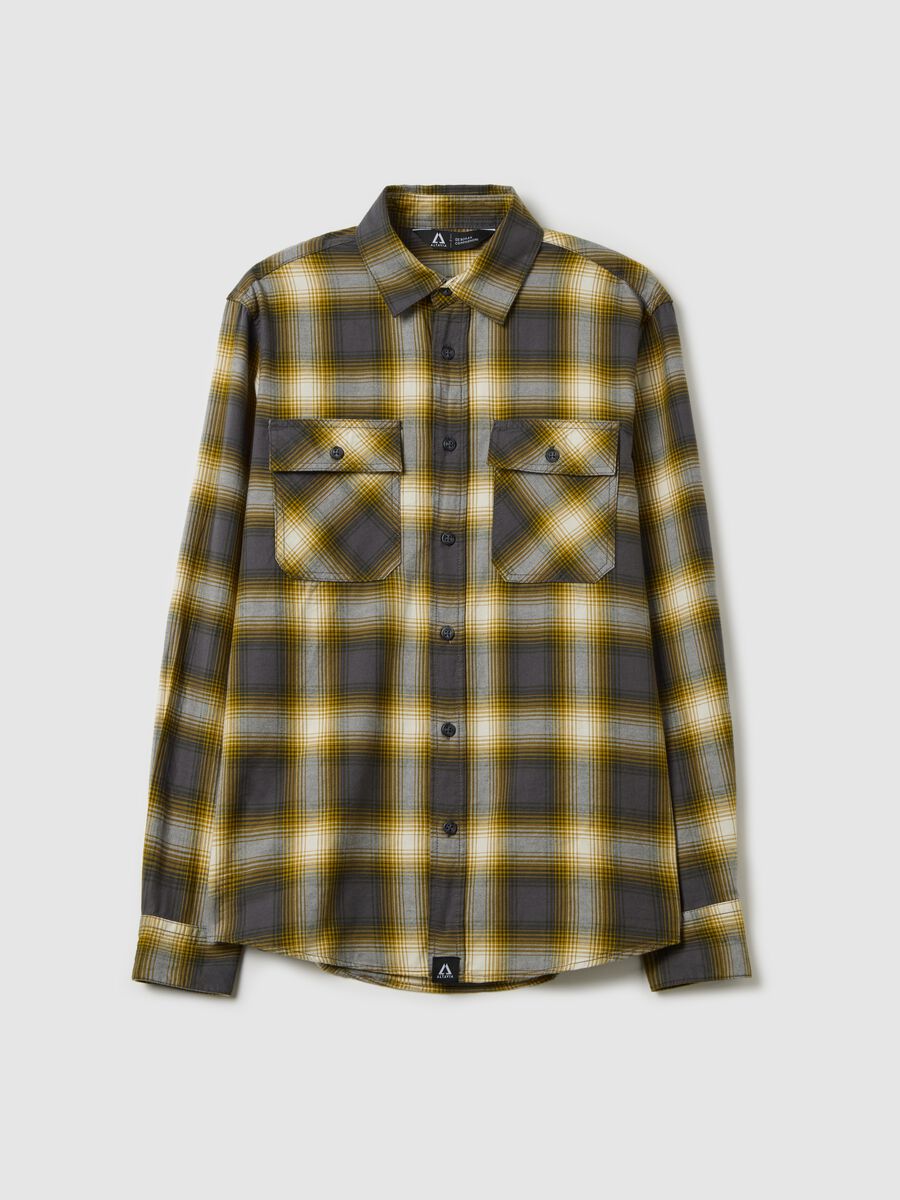 ALTAVIA WITH DEBORAH COMPAGNONI shirt in check cotton_4