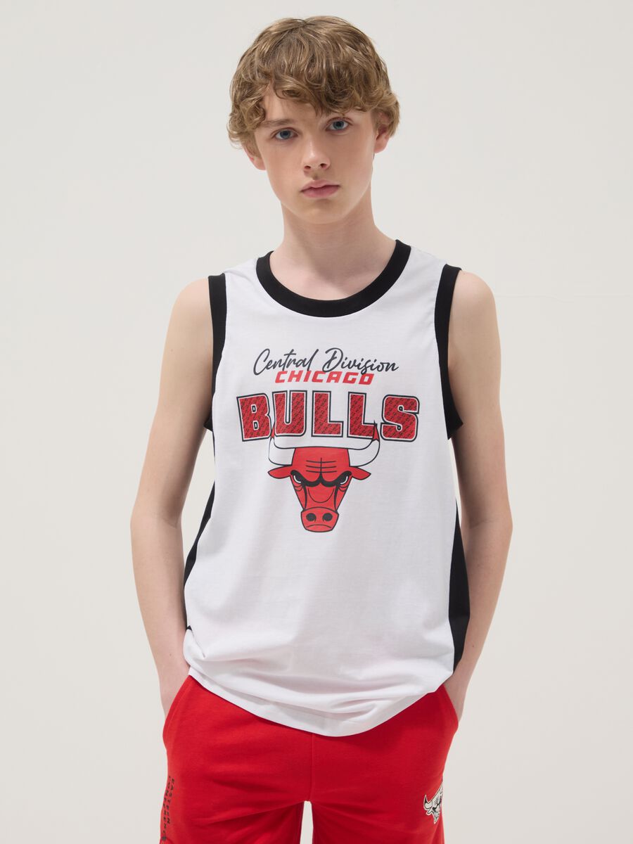 Weisses Tanktop aus reiner Baumwolle_0