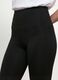 Schwarze Slim-Fit Leggings aus elastischer Baumwolle_3