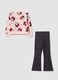 Completo jogging rosa in misto cotone con stampa Minnie_1