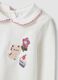 Wei&szlig;es Jersey-Shirt aus reiner Bio-Baumwolle mit Stickerei, Regular Fit_3