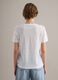 Wei&szlig;es T-Shirt aus reinem Leinen, Regular Fit, kurzarm_3