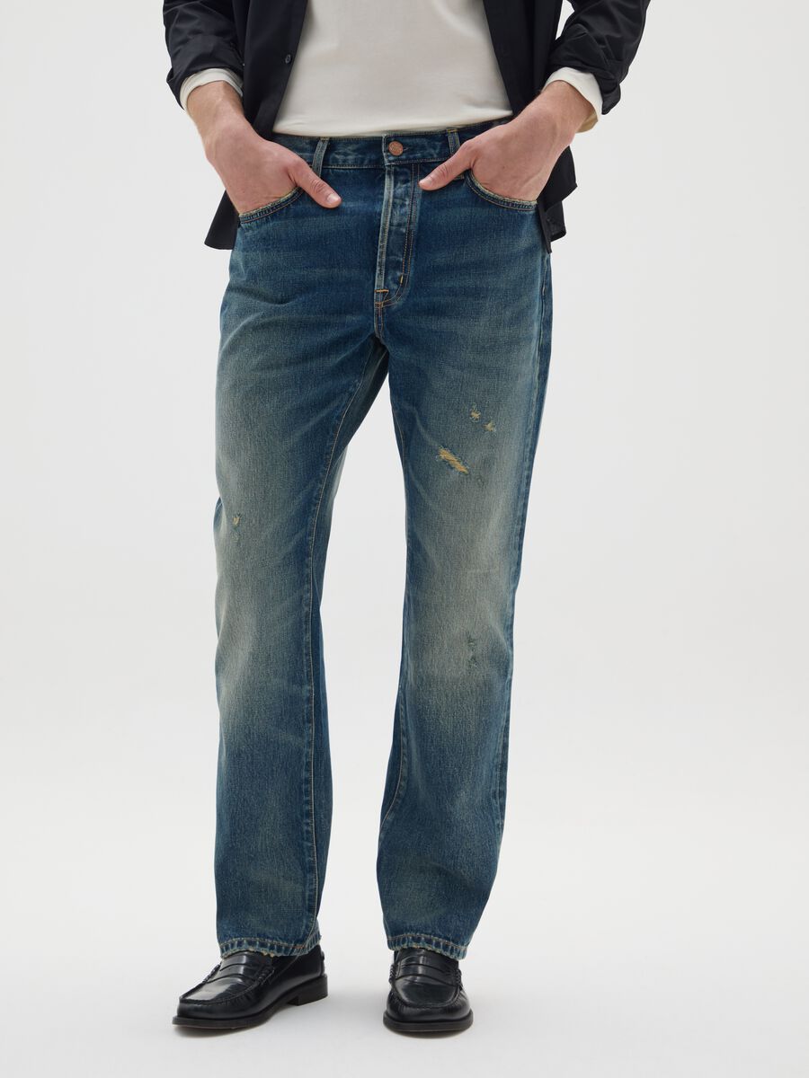 Jeans aus reinem Baumwoll-Denim im Regular Fit_1
