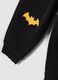 Black Batman-themed oversized jogging set in 100% organic cotton_2