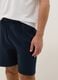 White and blue pure cotton jersey pyjamas, regular fit_3