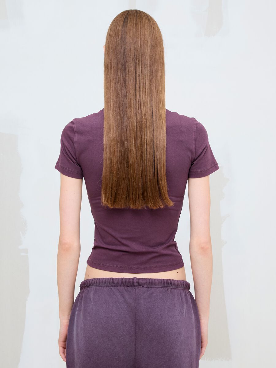 Perfect Washed Burgundy T-shirt_4