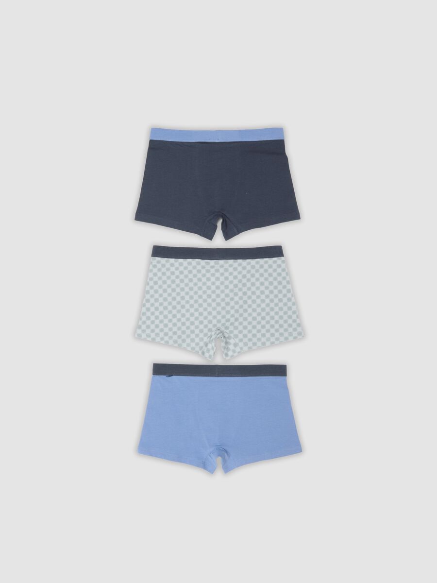 Tripack di boxer multicolor in cotone organico per bambino e ragazzo_1