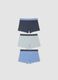 Tripack di boxer multicolor in cotone organico per bambino e ragazzo_1