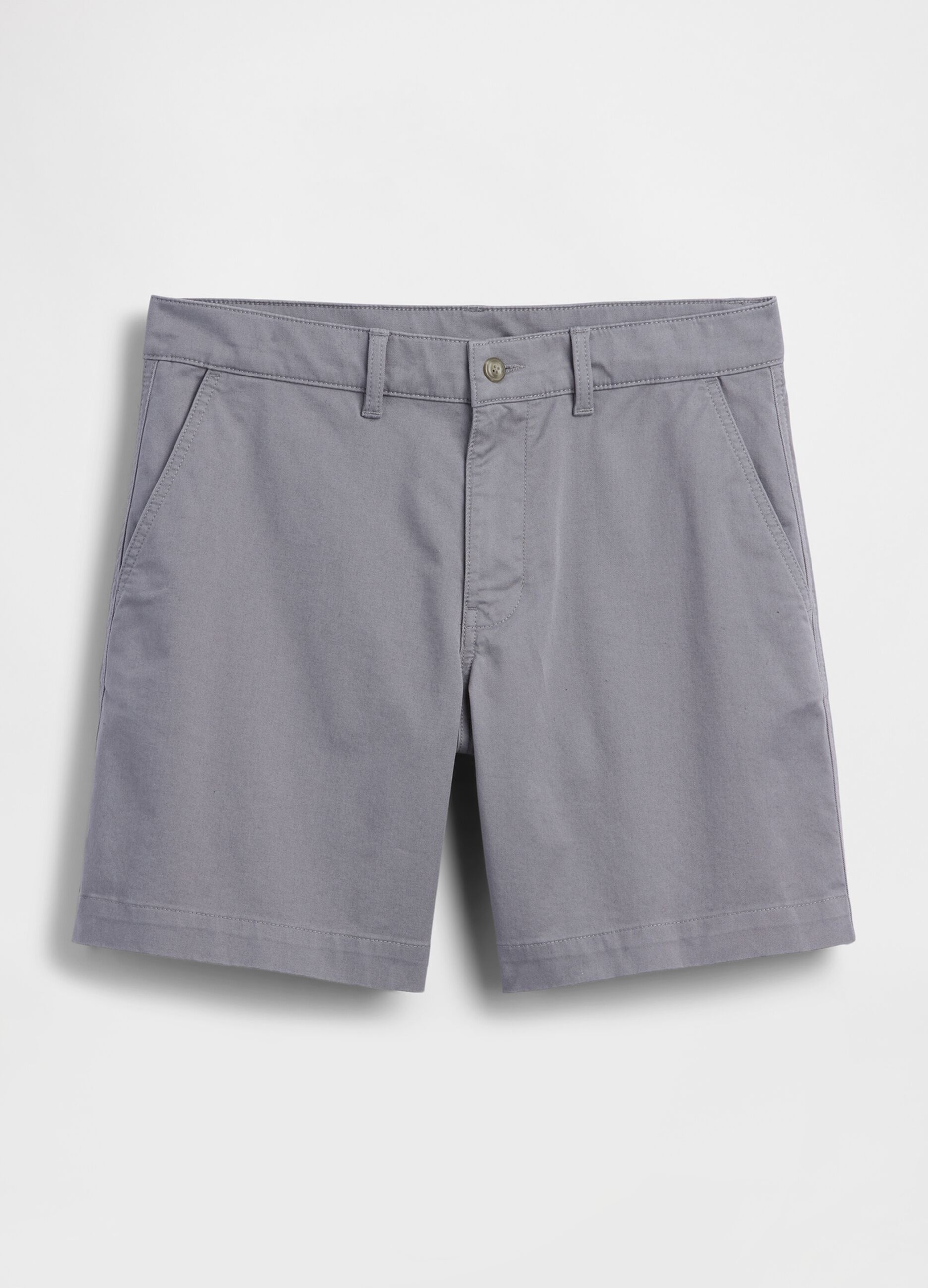 Stretch cotton shorts