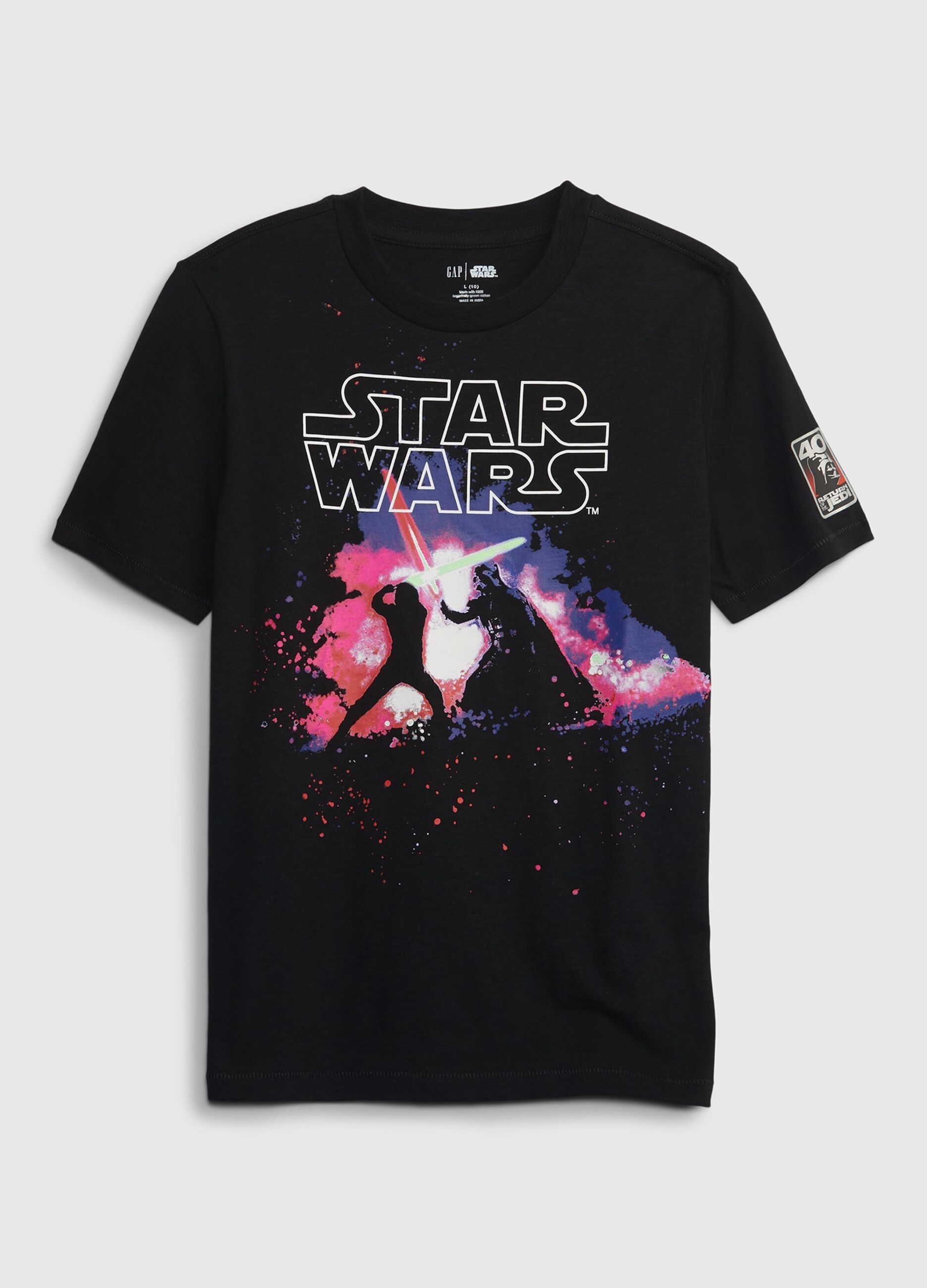 Camiseta con estampado Star Wars 40° aniversario