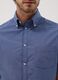Blue checked short-sleeve shirt_2