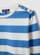 Regular Fit Multicolour Striped Pure Cotton Jumper_5