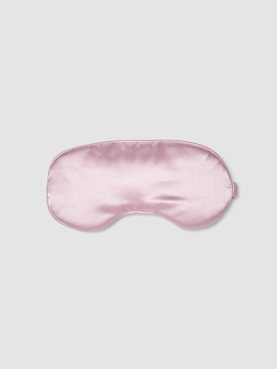 SINCERELY HAIR Masque de sommeil en satin mauve_1