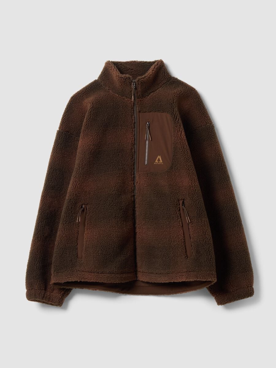 ALTAVIA WITH DEBORAH COMPAGNONI Sherpa Full-Zip Jacket_4