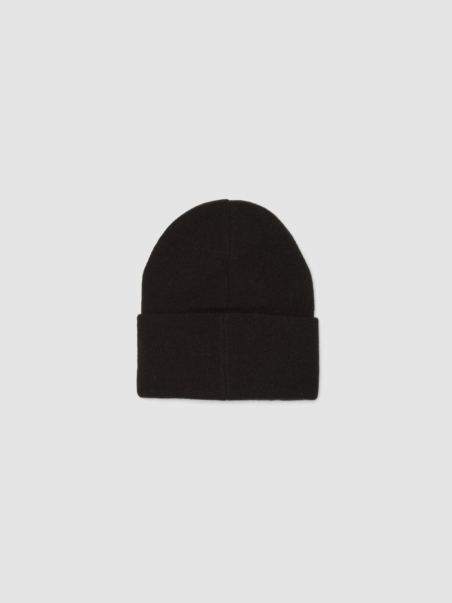 Cappello nero con risvolto e ricamo Playstation_1
