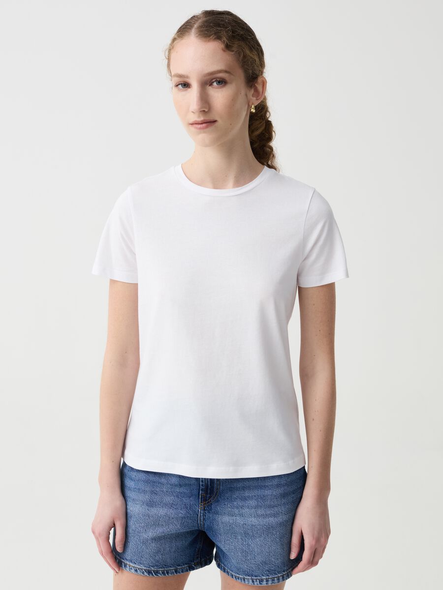 Camiseta Essential de algodón_0
