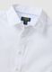 Camicia oxford bianca in puro cotone con colletto classico per bambino_2
