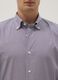 Grey pure cotton micro-check regular fit shirt_2