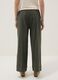Gr&uuml;ne Wide-Leg-Hose aus elastischer Viskose_2