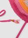 Pink triangle bikini top_5