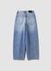 Light Blue Balloon-Fit Jeans in Pure Cotton_2