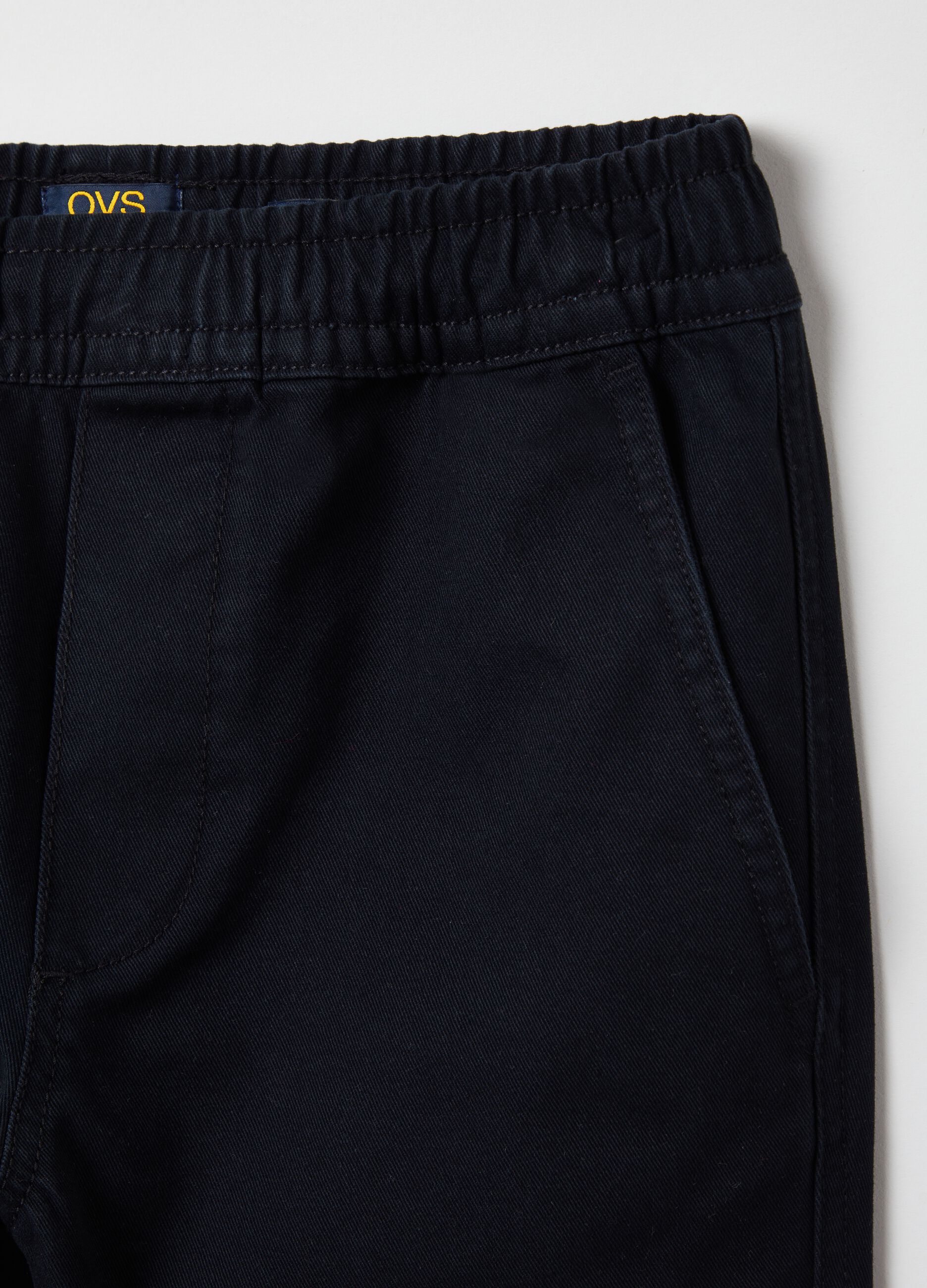 Pull-on joggers in cotton_2