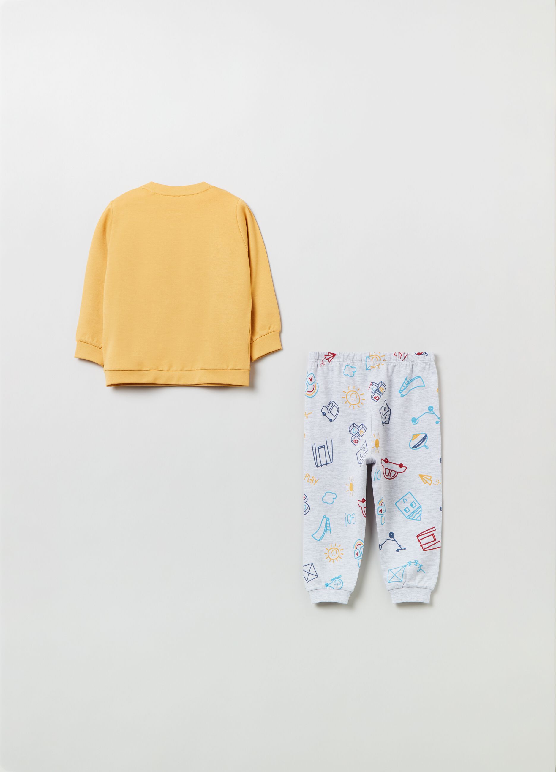 Long pyjamas with print_1
