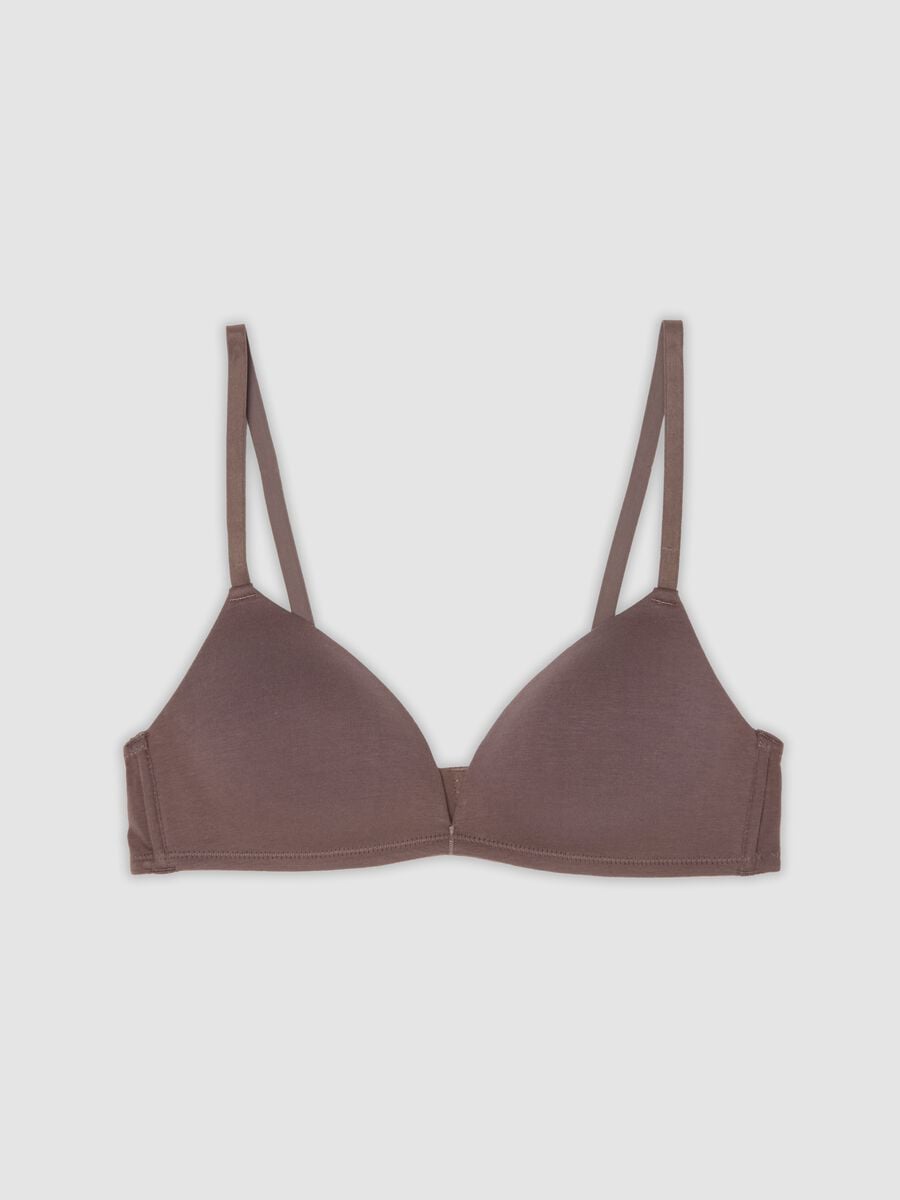Grey padded organic cotton bra_4