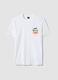 Wei&szlig;es T-Shirt mit Paul-Frank-Print aus reiner Baumwolle, Regular Fit_4