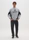 Grey cotton blend sweatshirt with Raiders print_0