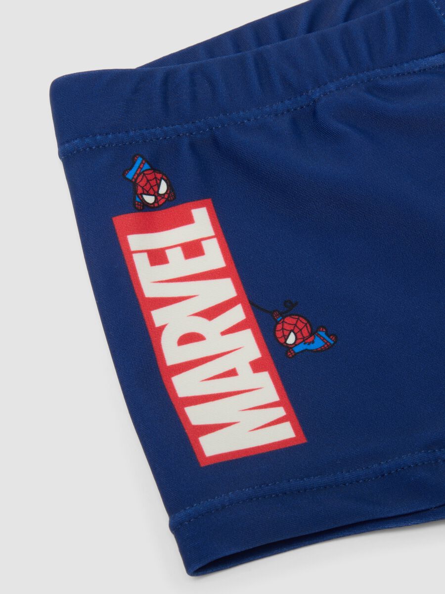 Blue stretch swim boxer shorts_2