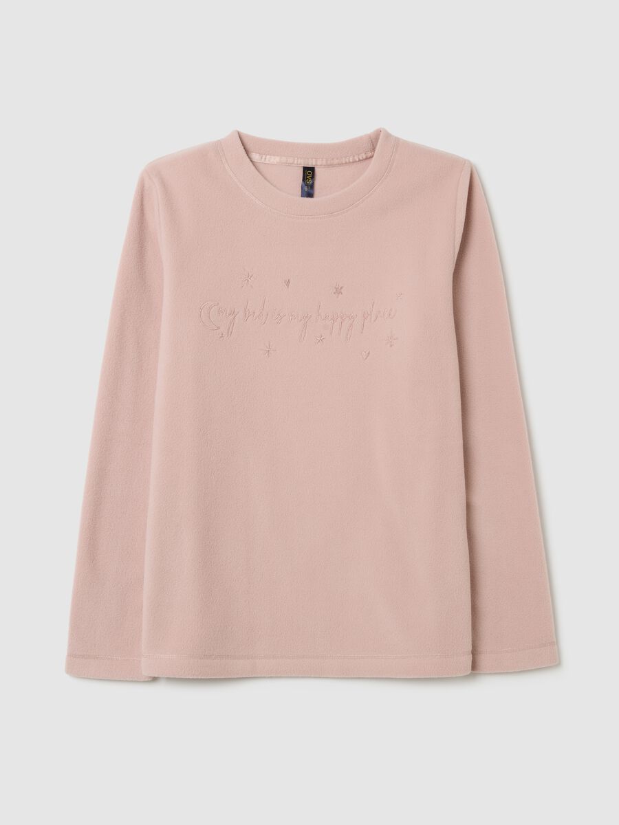 Pink Regular Fit Sweatshirt_4