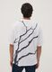 White pure cotton T-shirt with Nature slogan_3