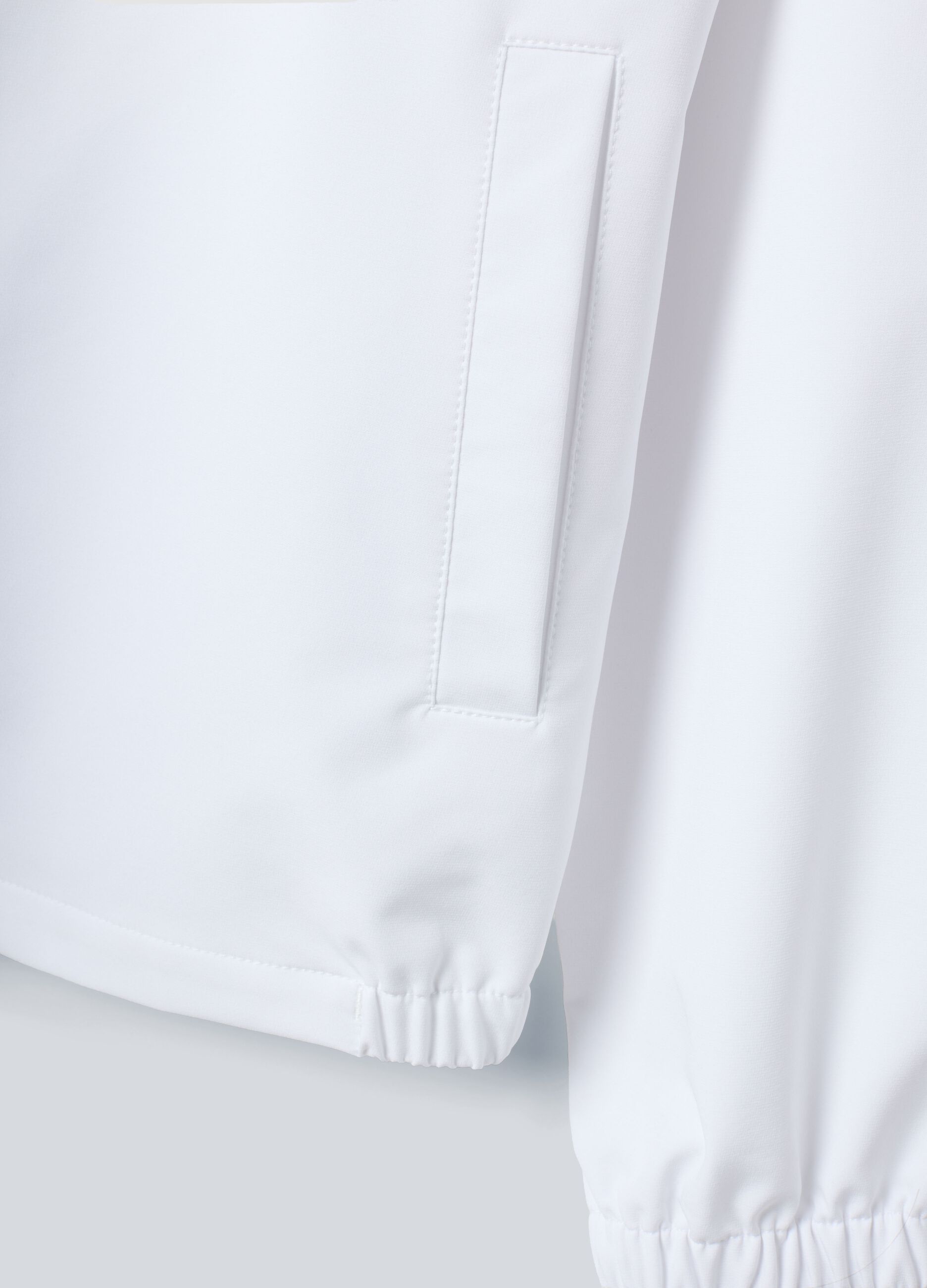 White ALTAVIA COURT sports jacket in stretch fabric