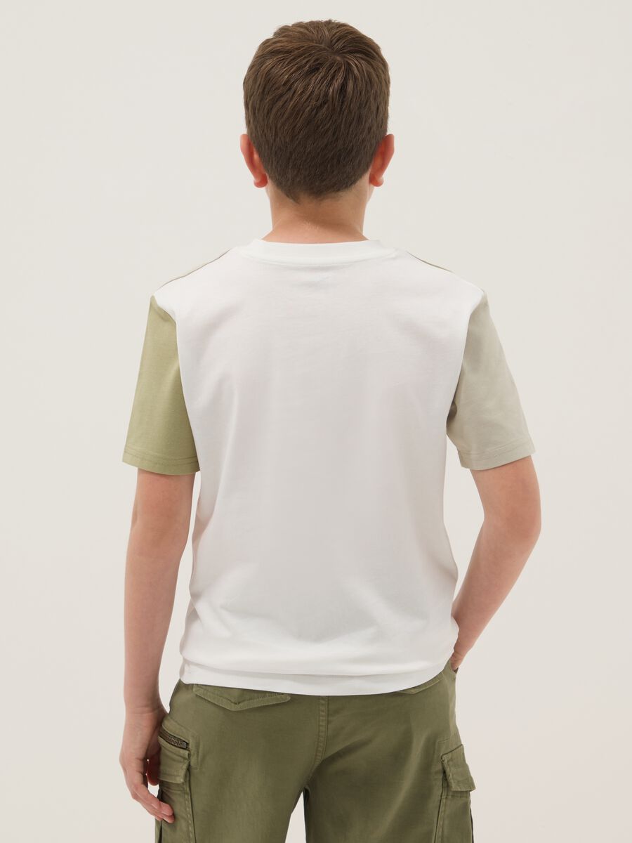 White pure cotton short-sleeve T-shirt_1