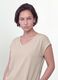 T-shirt beige en pure viscose &agrave; col V, coupe regular_3