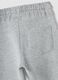 Pantaloni jogger grigi in puro cotone_3