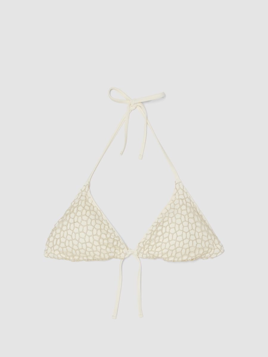 White triangle bikini with embroidered mesh detailing_4