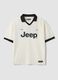 T-shirt branca regular fit com gola contrastante e log&oacute;tipo Jeep_4