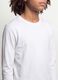 White long-sleeve T-shirt in pure organic cotton, regular fit, for boys_3