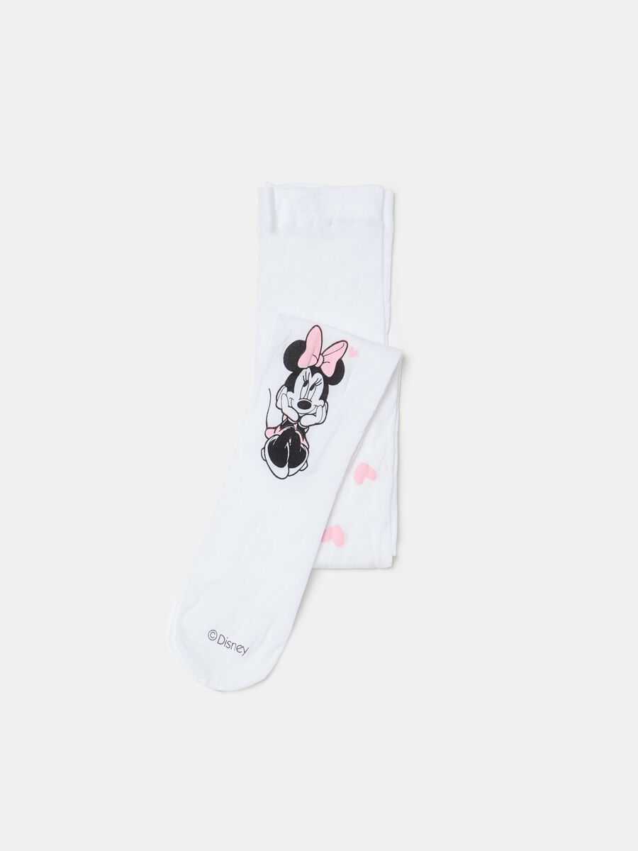 Tights with Minnie Mouse and heart design_0