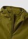 Chaqueta impermeable verde con capucha y cremallera para ni&ntilde;o_5