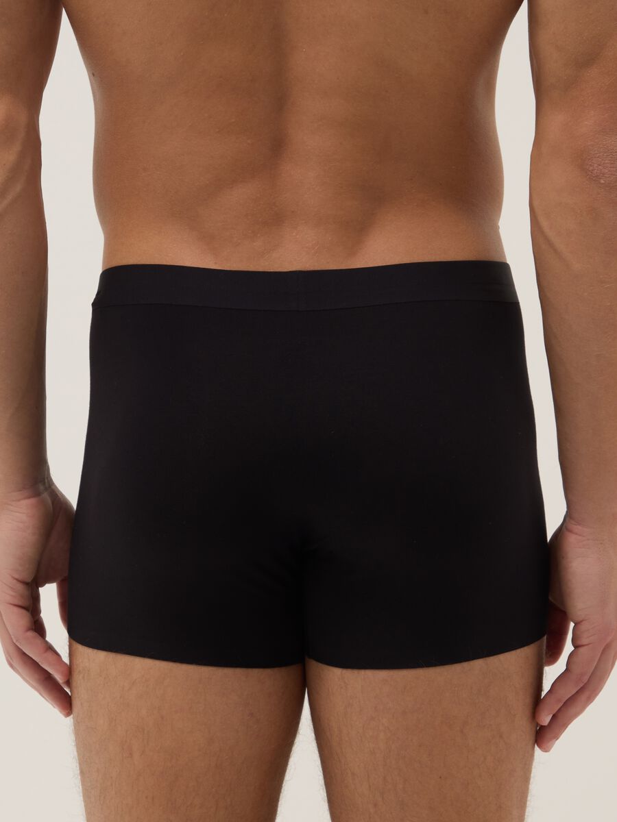 2-pack black stretch modal boxer shorts, regular fit_2