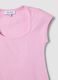 Pink stretch-cotton T-shirt_5